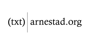 (txt) arnestad.org